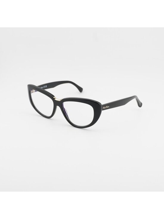 Max Mara MM5109-B 001 Eyeglasses Black 56mm Cat Eye Frame, Blue Light Block main image 9